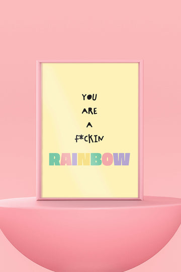 RAINBOW - AFFICHE A3