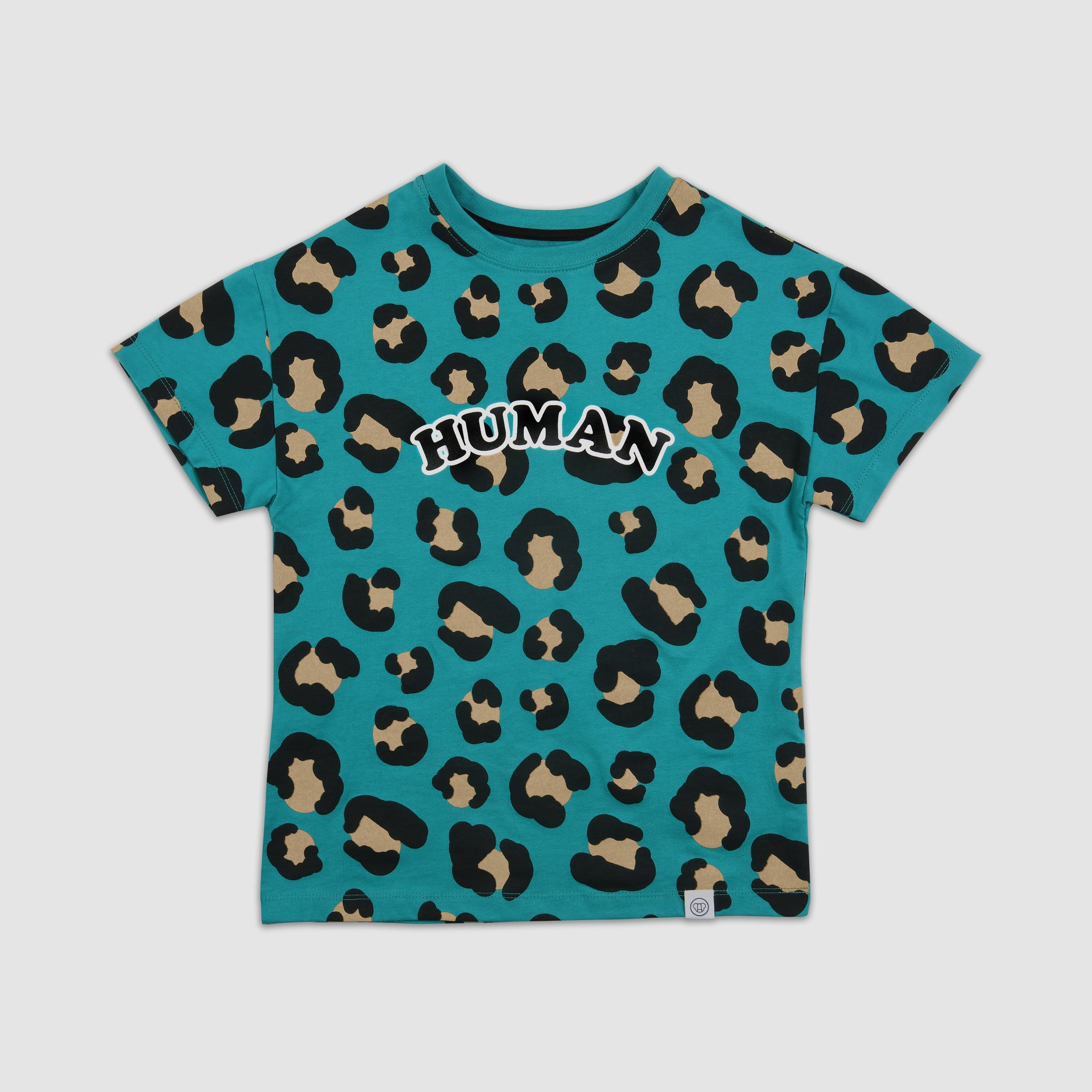 T-shirt Human Léopard